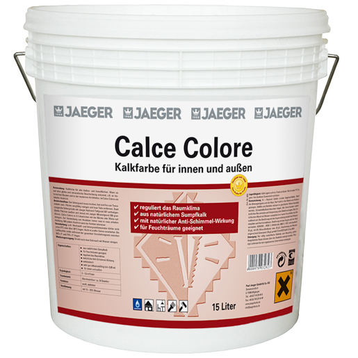 Jaeger Calce Colore Kalkfarbe 4,0 lt 955-0301 Weiß